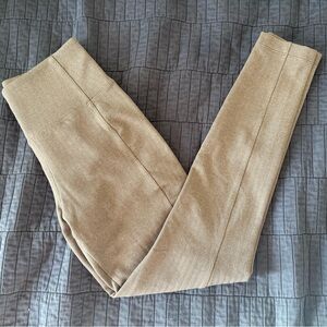 Athleta Tan Delancey Herringbone Tight Stretch Leggings. Size XS